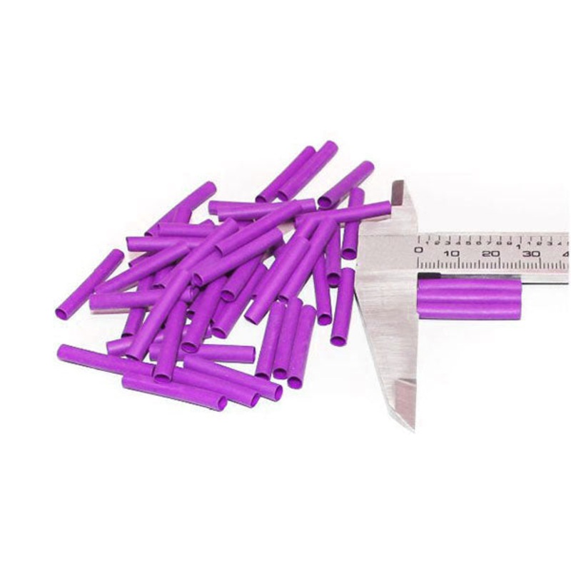 Mod/Smart 1/8 (3mm) Purple Heatshrink 25mm Length – 50 Pack