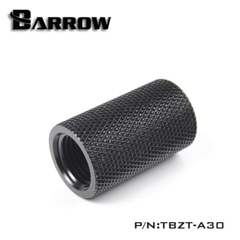 Barrow G1/4 30mm Female to Female Extension Fitting – Black