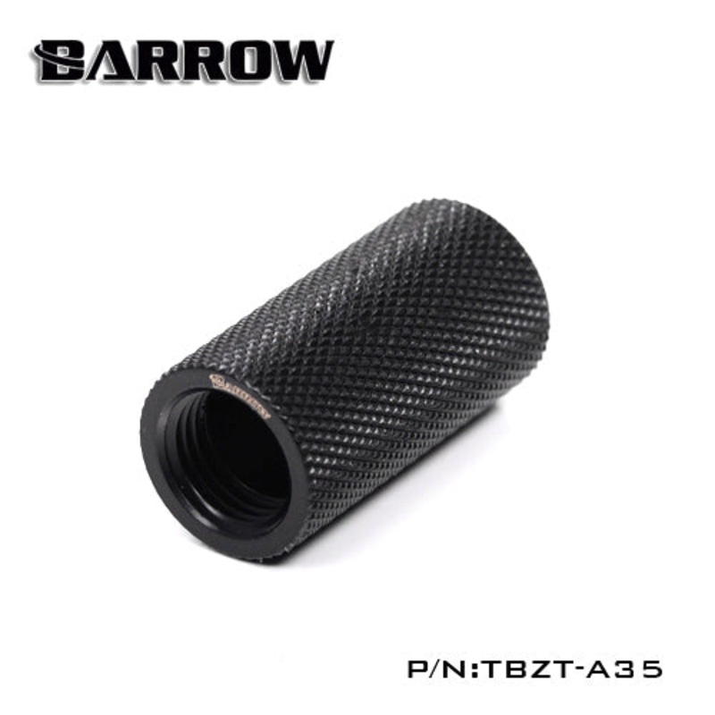 Barrow G1/4 35mm Female to Female Extension Fitting – Black