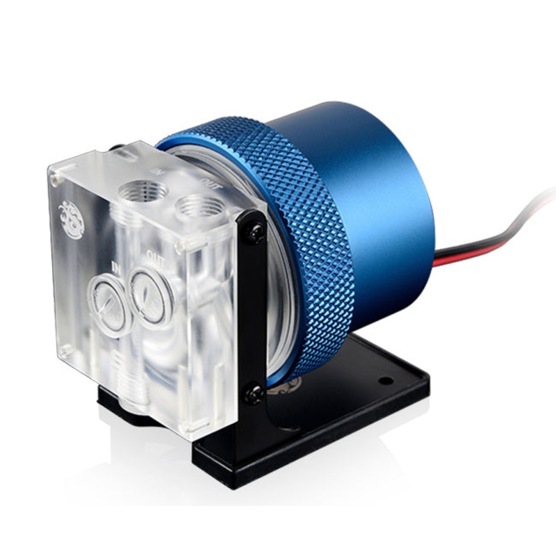 Bitspower D5 MOD Package (Clear Acrylic TOP S + MOD Kit V2 Blue)