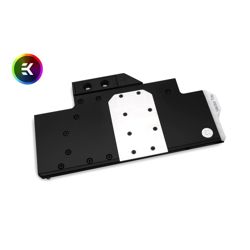 EK-Vector Trio RTX 2080 RGB – Nickel + Acetal