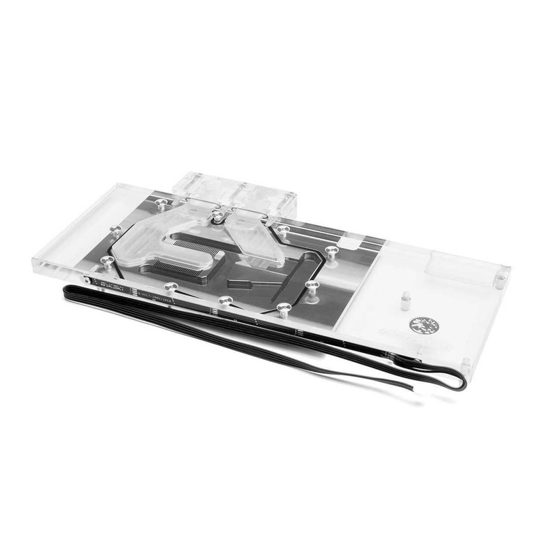 Bykski AMD RADEON VEGA Full Coverage GPU Water Block – Clear (A-VEGA-FE-X)