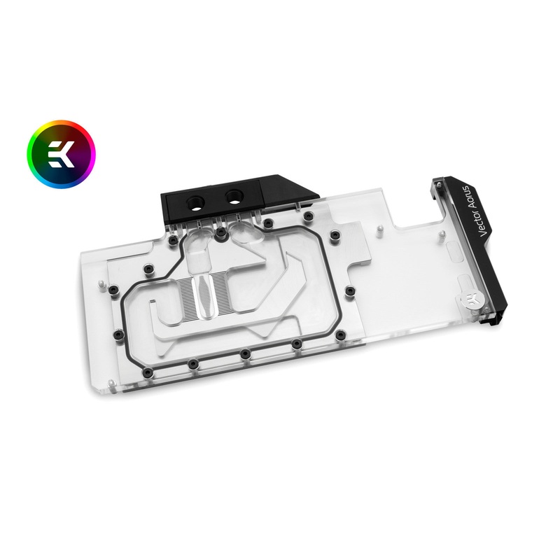 EK-Vector Aorus RTX 2080 RGB – Nickel + Plexi
