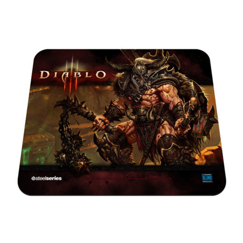 SteelSeries QcK+ Diablo III Barbarian Edition Gaming Mouse Pad