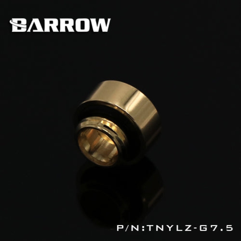 Barrow Inner six angle Male to Female Extender – 7.5mm(Smooth) – Gold