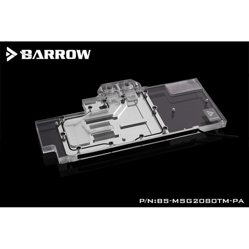 Barrow LRC2.0 full coverage GPU Water Block (MSI RTX 2080Ti GAMING X TRIO)