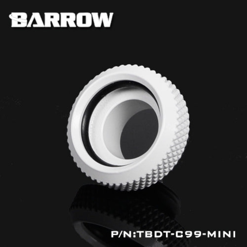 Barrow Mini Push-in Fitting 14mm OD – White