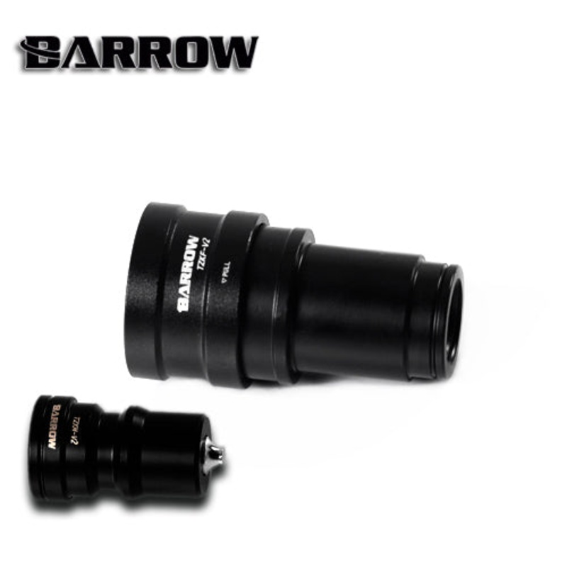 Barrow Quick Disconnect QDC(Male + Female) – Black Body with Black Slide