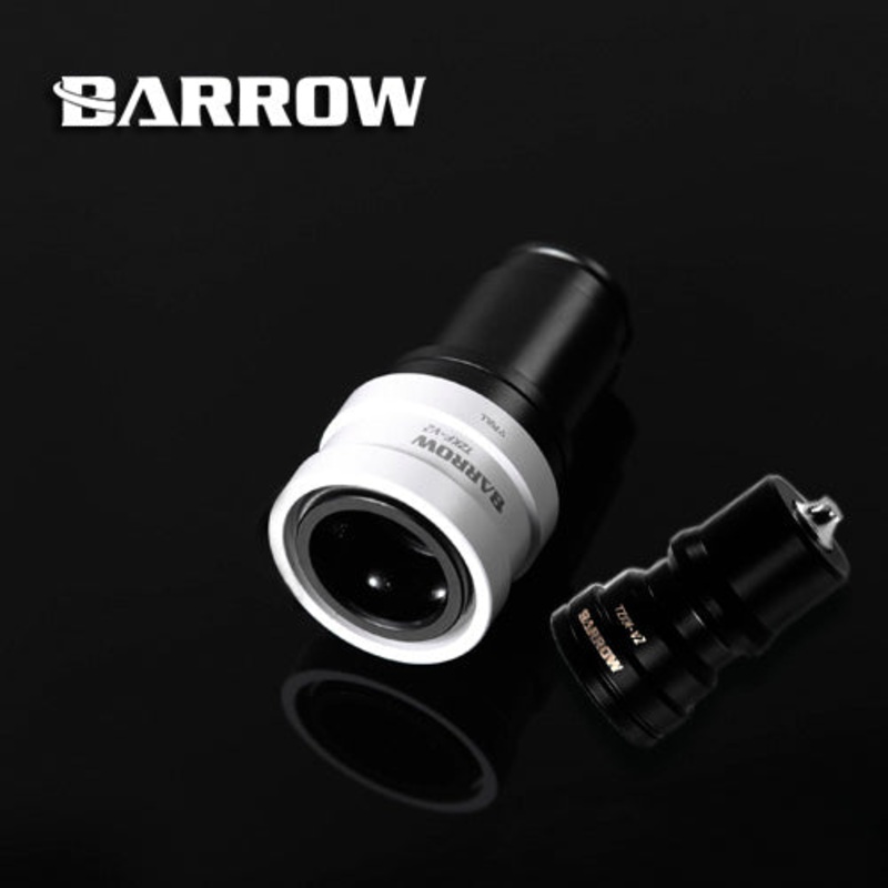 Barrow Quick Disconnect QDC (Male + Female) – Black Body with White Slide