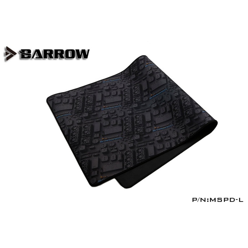 Barrow Super large thickening game mouse pad with fine lockstitch borders