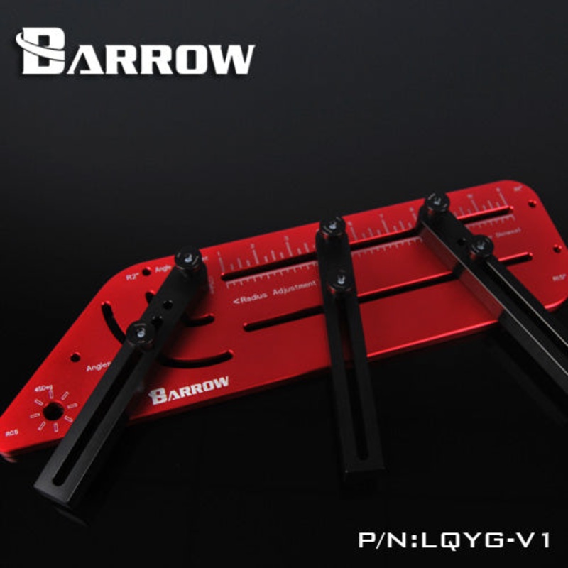 Hard Tube Bending Tool (Aluminium Version) – Blood Red