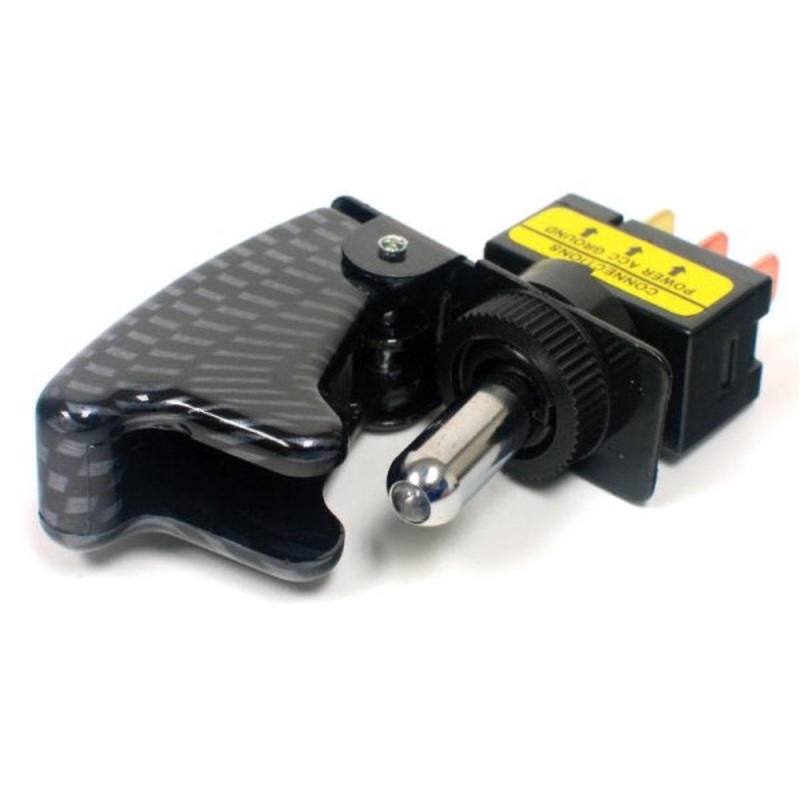 Mod/Smart Military Switch with Style Cover – Carbon Fiber