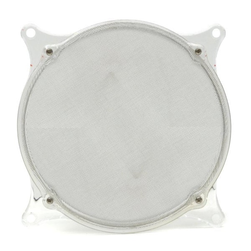 FilterRight 92mm Aluminum Fan Filter – Clear