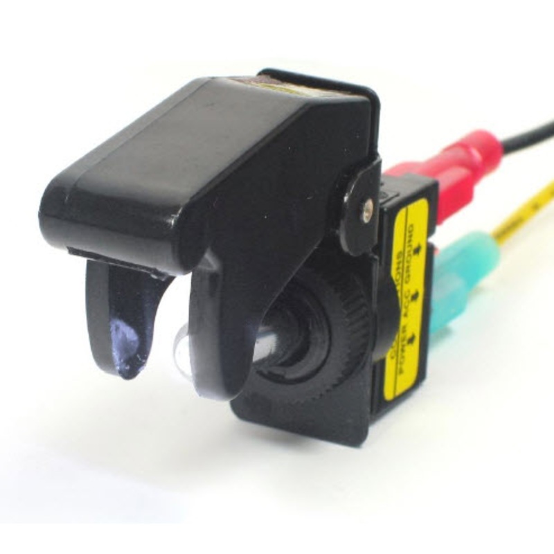 Military Switch with Style Cover w/White LED