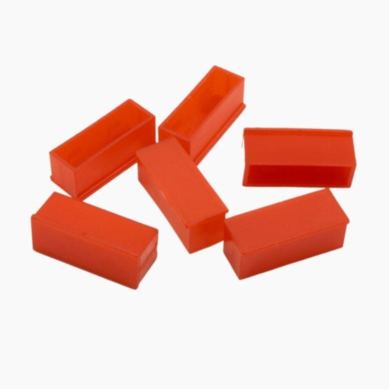 Mod/Smart Floppy molex Dust Cover – UV Red