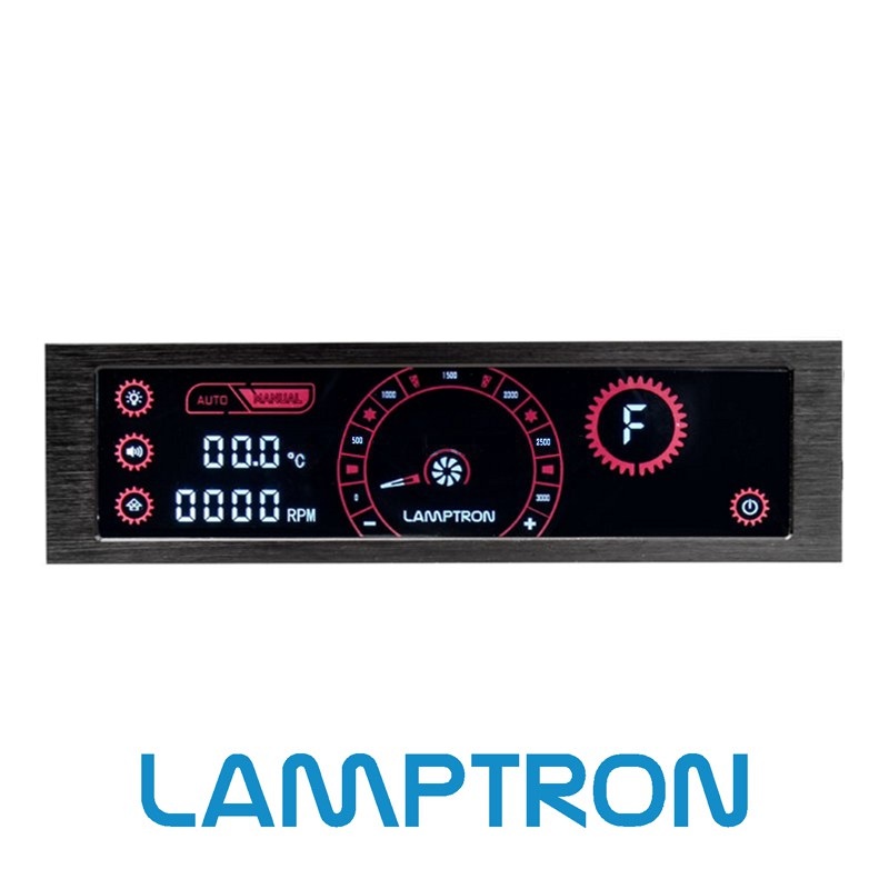 Lamptron CR430 Light and RGB Fan Controller – Red