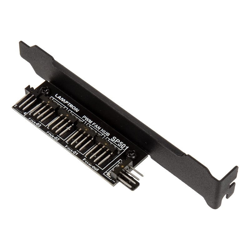 Lamptron SP501 PCI Bracket PWM Fan Hub