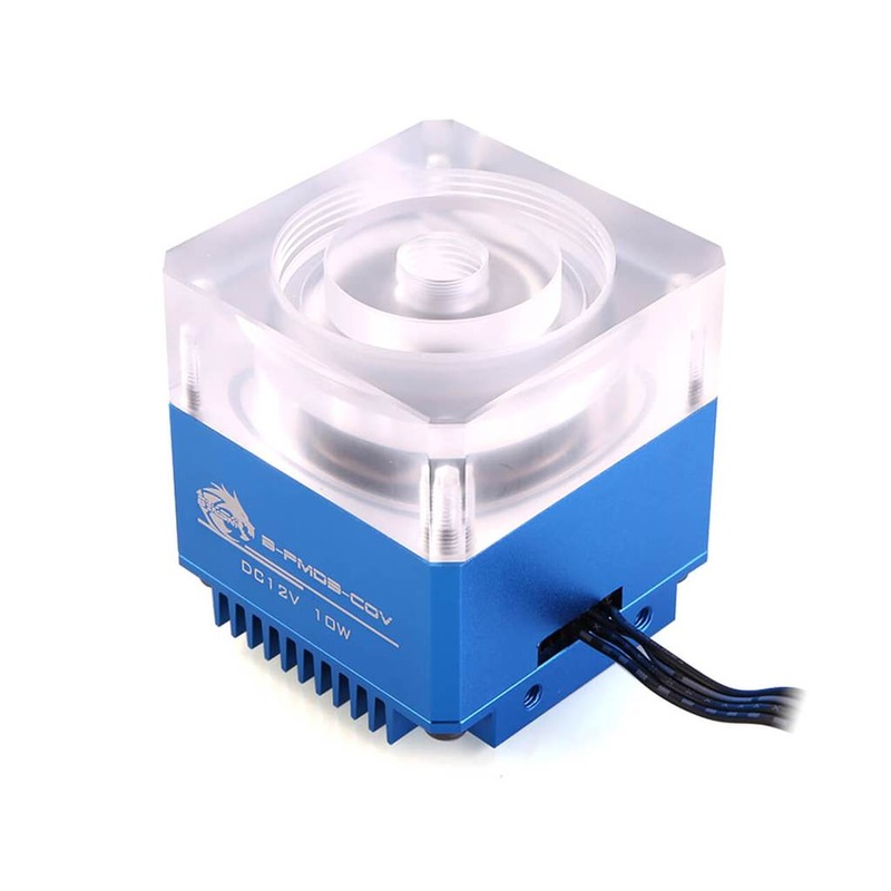 Bykski DDC Pump w/ Armor – Blue (B-PMD3-COV)