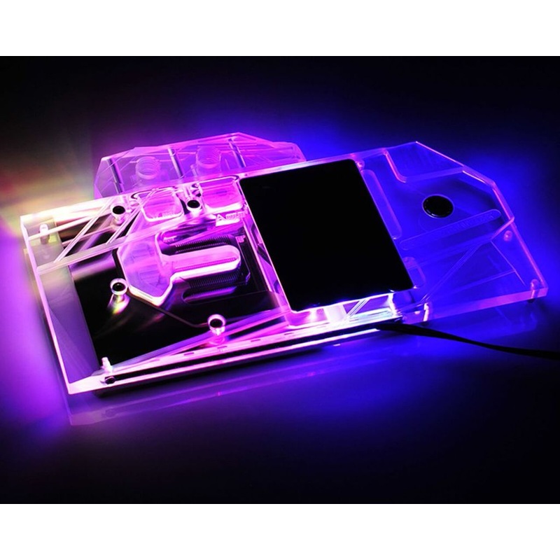 Bykski GALAX RTX 2070 GAMER Full Coverage GPU Water Block – Clear (N-GY2070GAMER-X)