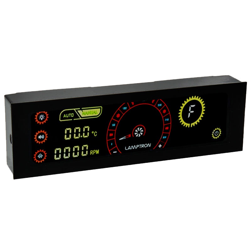Lamptron CR430 Light and RGB Fan Controller – Red & Yellow