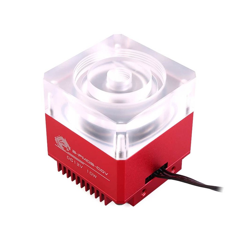 Bykski DDC Pump w/ Armor – Red (B-PMD3-COV)