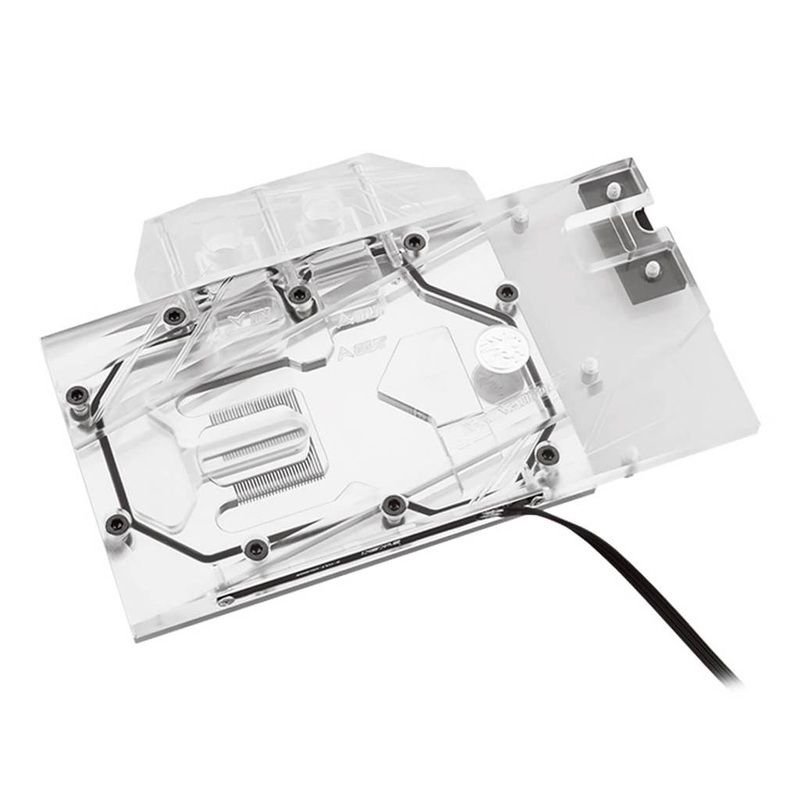 Bykski nVidia Founders RTX 2070 Reference Full Coverage GPU Water Block – Clear (N-RTX2070-X)