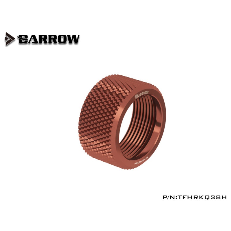 Barrow Choice Multicolor G1/4 Compression Fitting Alloy ring (ID3/8-OD5/8)Soft Tubing Alloy ring-Mocha Brown