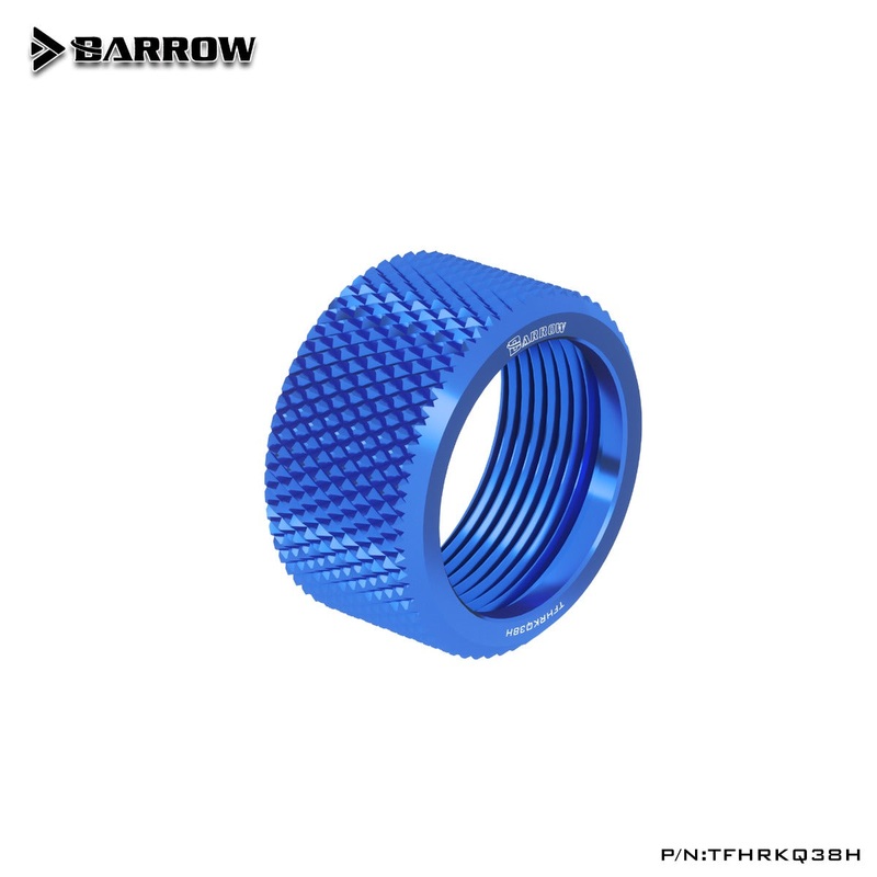 Barrow Choice Multicolor G1/4 Compression Fitting Alloy ring (ID3/8-OD5/8)Soft Tubing Alloy ring-Sapphire Blue