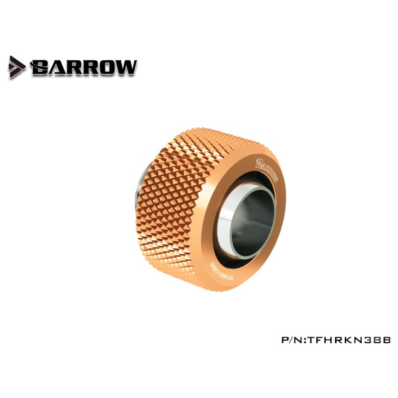 Barrow Choice Multicolor G1/4 Compression Fitting (ID3/8-OD1/2 ) Soft Tubing-Champagne
