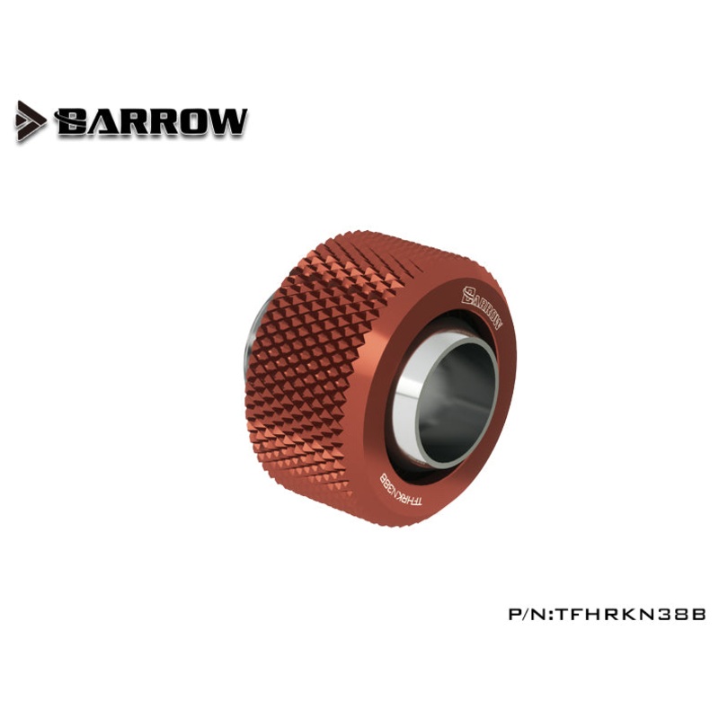 Barrow Choice Multicolor G1/4 Compression Fitting (ID3/8-OD1/2 ) Soft Tubing-Mocha Brown