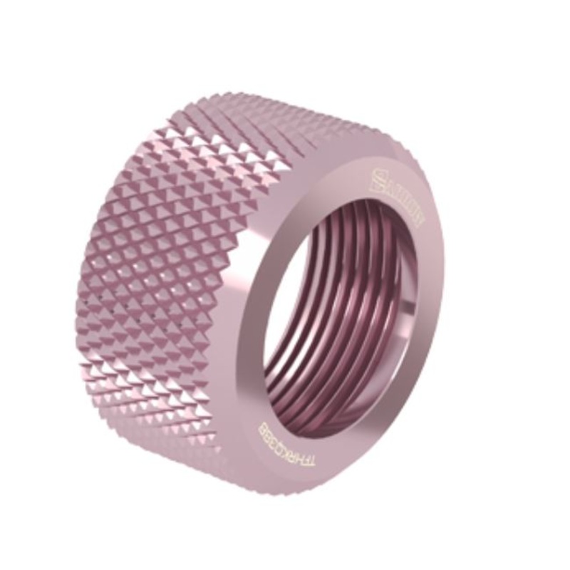 Barrow Choice Multicolor G1/4 Compression Fitting (ID3/8-OD1/2 )Soft Tubing-Pink