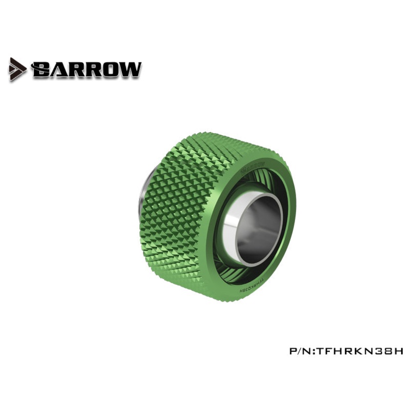 Barrow Choice Multicolor G1/4Compression Fitting (ID3/8-OD5/8) Soft Tubing -Emerald