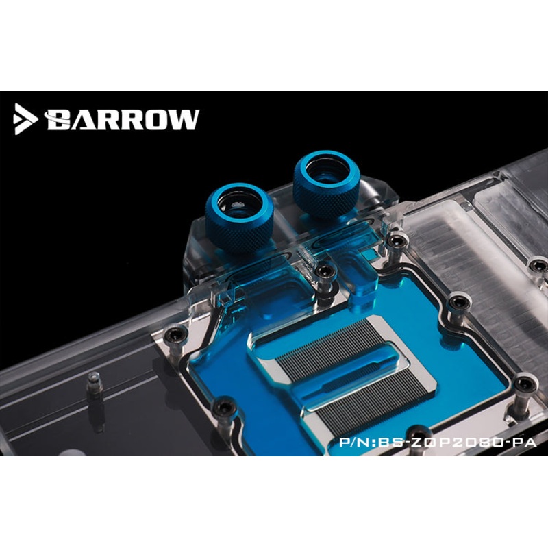 Barrow full coverage water block for ZOTAC Extreme PLUS RTX2080