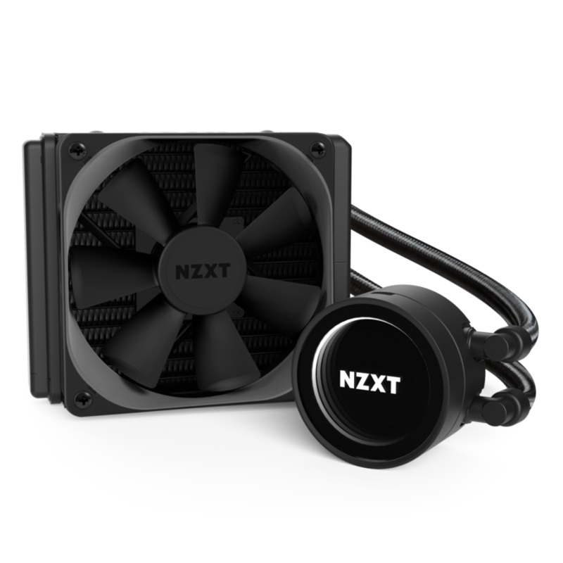 NZXT Kraken M22 120mm – All-In-One RGB CPU Liquid Cooler – CAM-Powered – Aer P120mm PWM Radiator Fan