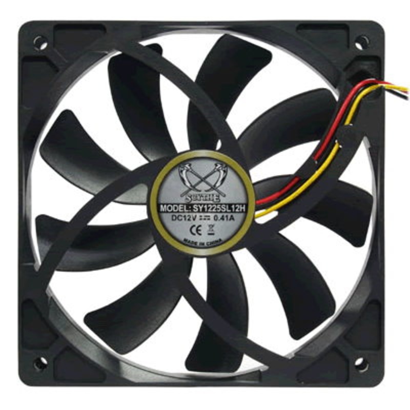 Scythe SLIP STREAM 120x25mm Case Fan 1600 rpm Quiet Case Fan – High Speed