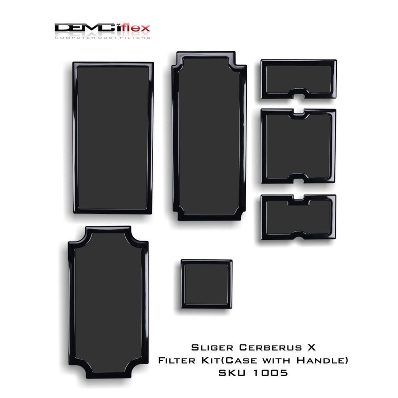 DEMCiflex Magnetic Fan Dust Filter – SLIGER CERBERUS X Filter Kit( Case with Handle)