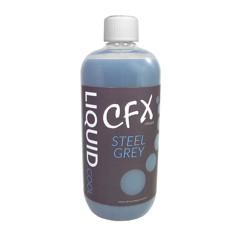 iquid.cool CFX premix Opaque Performance cooling fluid – 1000ml – Steel Grey