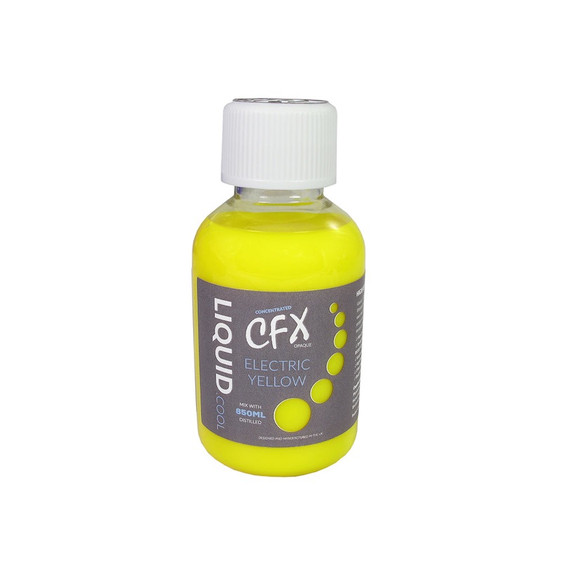 Liquid.cool CFX concentrate Opaque Performance cooling fluid – 150ml – Electric Yellow