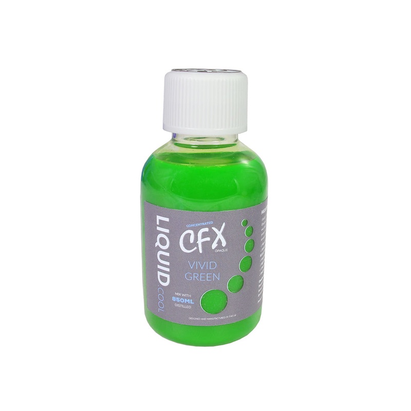 Liquid.cool CFX concentrate Opaque Performance cooling fluid – 150ml – Vivid Green