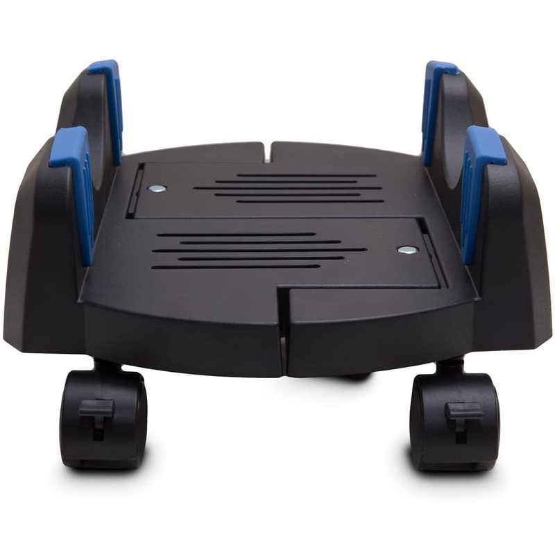 Extra Wide Plastic PC Floor Stand for ATX or E-ATX Case with Adjustable Width from 7 to 12 with Caster wheels – SY-ACC65092