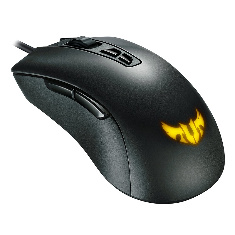 ASUS TUF Gaming M3 Gray 7 Buttons 1 x Wheel USB Wired Optical 7000 dpi Gaming Mouse