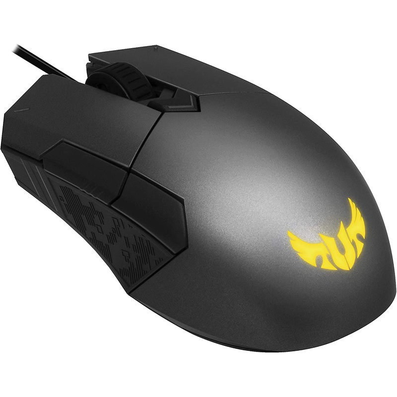 ASUS TUF GAMING M5 Wired Ambidextrous Ergonomic RGB Gaming Mouse, Aura Sync