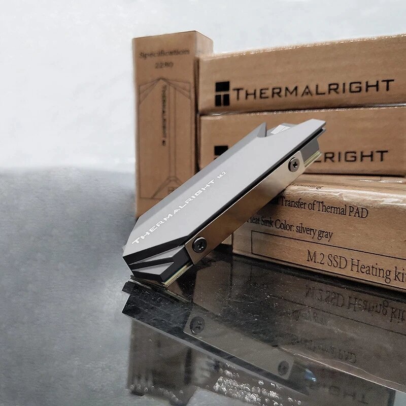 Thermalright M.2 2280 solid state drive heat sink heatpipe cooling aluminum alloy SSD heat sink