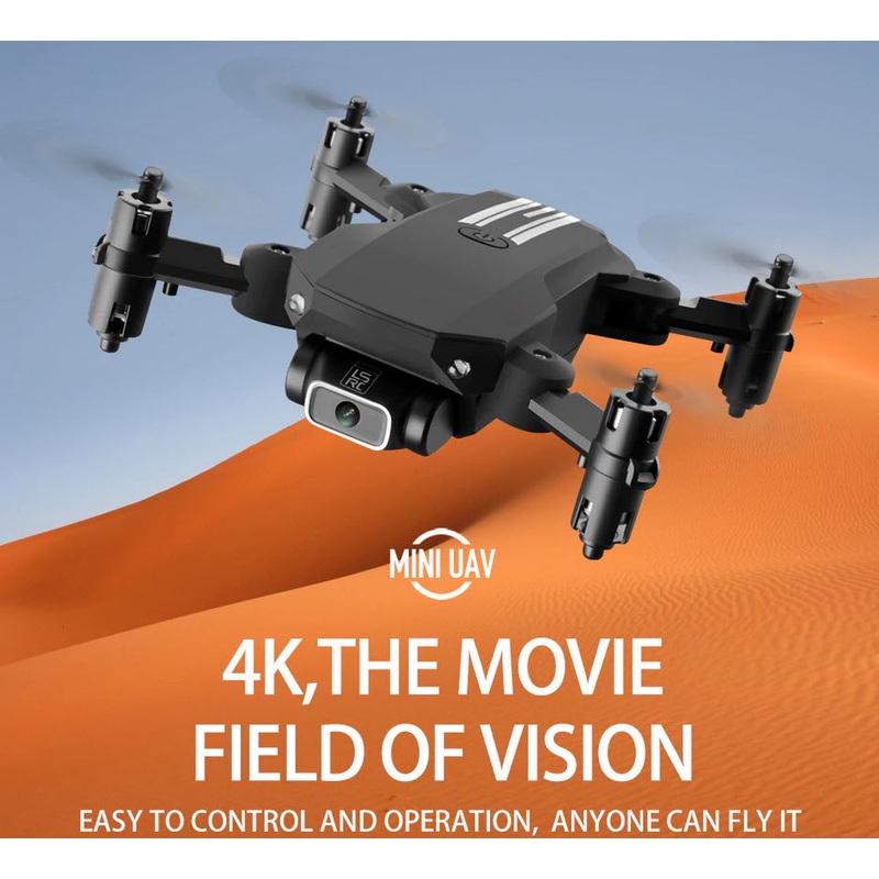 XKJ Mini Drone Quad-Copter 4K HD Camera with WiFi – Black