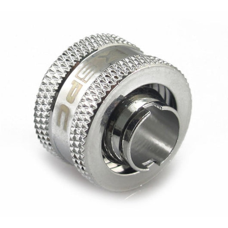 XSPC G1/4 to 1/2 ID, 3/4 OD Compression Fitting – Chrome Finish