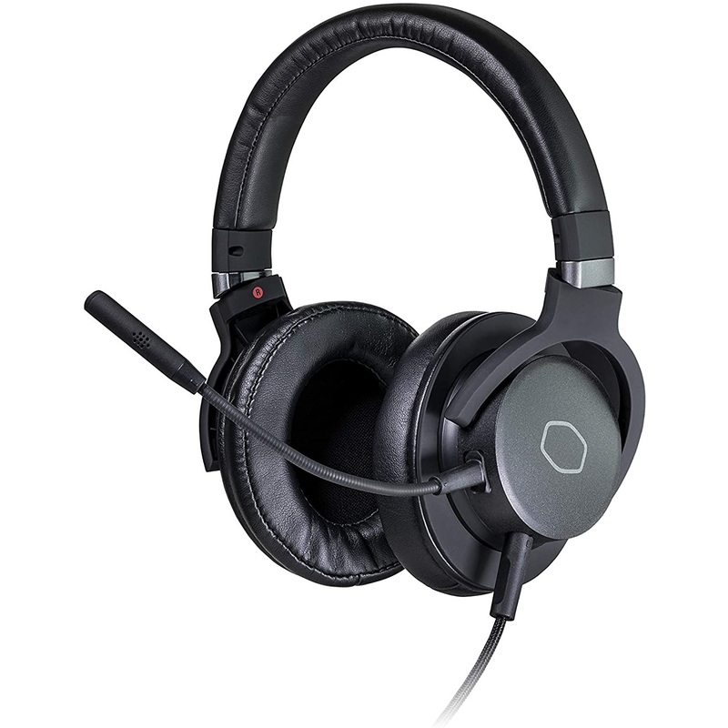 Cooler Master MH-752  Gaming Headset With Virtual 7.1 Surround Sound, Plush Earcups, and Omni-Directional Boom Mic