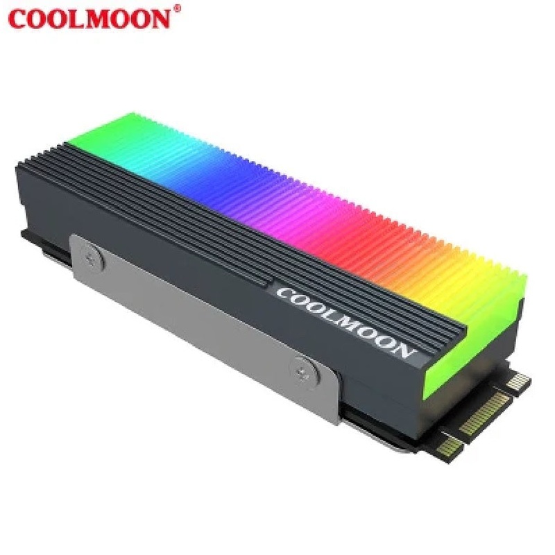 CoolMoon M.2 Solid State Drive RGB Heat-Sink M2 SSD