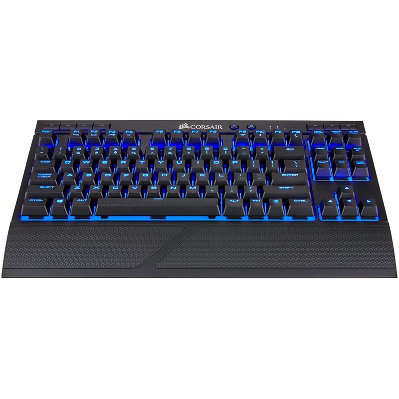 Corsair K63 Wireless Mechanical Gaming Keyboard, backlit Blue LED, Cherry MX Red