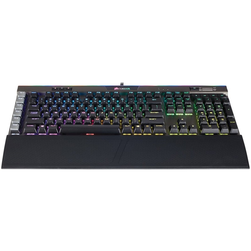 Corsair K95 RGB PLATINUM Mechanical Gaming Keyboard – Cherry MX Speed – Gunmetal