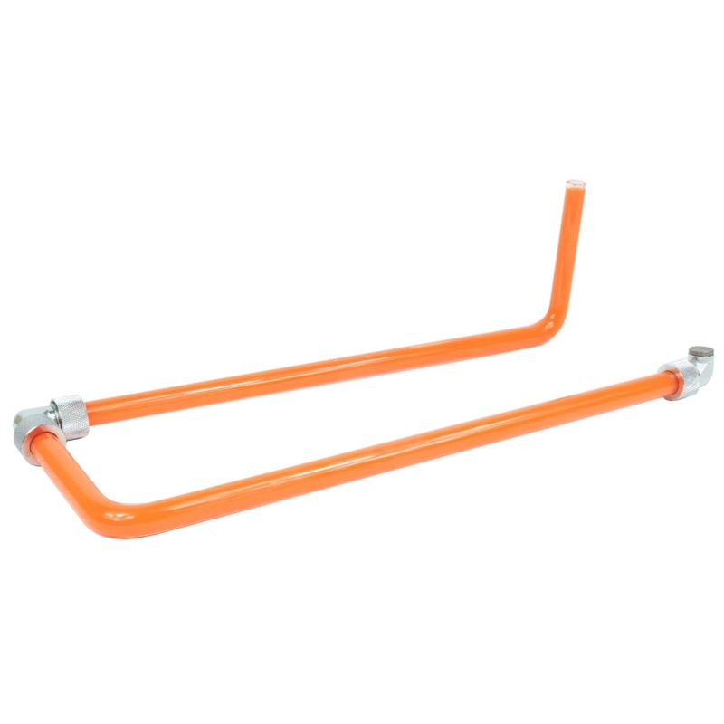 Mayhems 14mm (OD) Borosilicate Glass Tube 90 Bend – 500mm